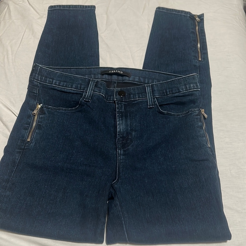 J brand jean with zippers
